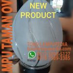 lampu taman oval minimalis