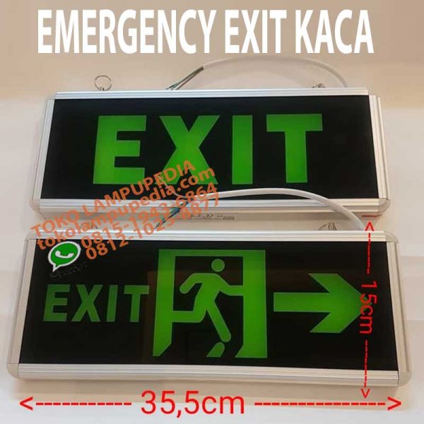 lampu emergency exit