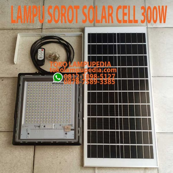 lampu sorot solar cell