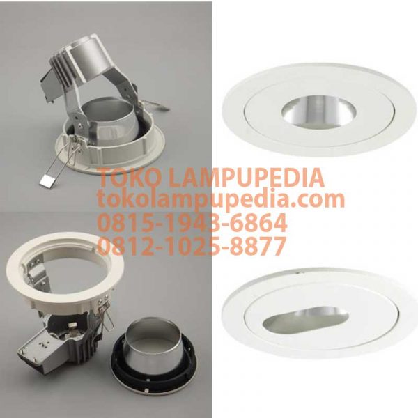 lampu downlight pinhole oval