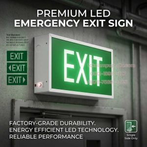 lampu exit model box
