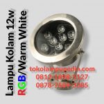 lampu sorot kolam 12w