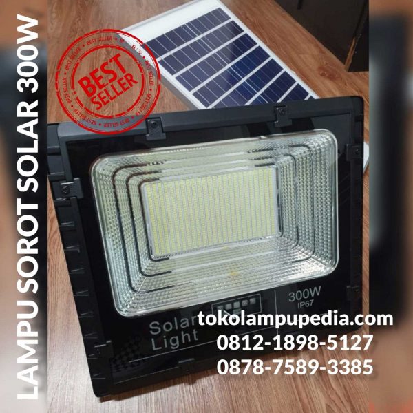 lampu solar cell 300w