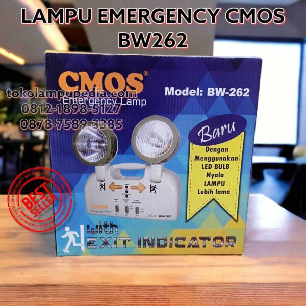 lampu emergency cmos 262