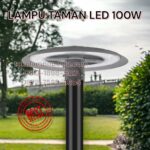 lampu taman bulat 100w