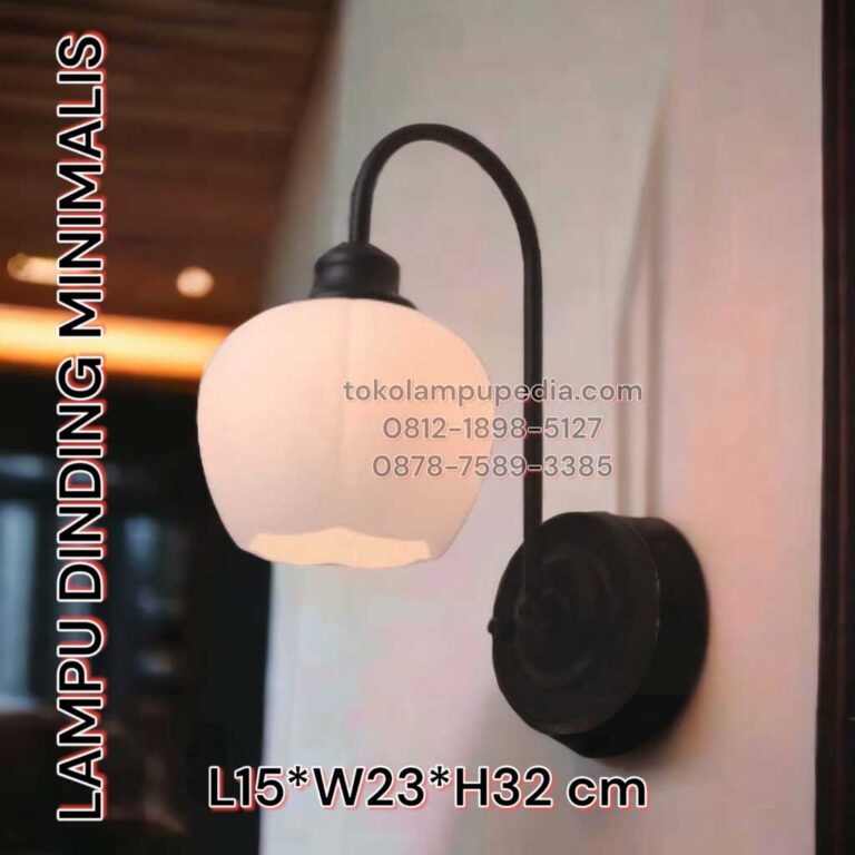 Lampu Dinding Dekor Minimalis Terbaru - Toko Lampupedia