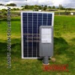 lampu jalan solar 100w