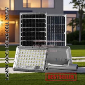 lampu led solar cell
