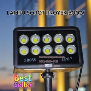 lampu sorot proyek 500w