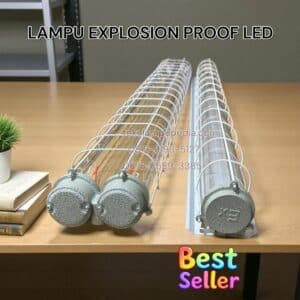 lampu tl explosion proof led 1x18w 2x18w