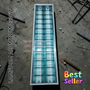 lampu rm aluminium led tl led 18w