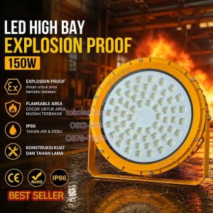 lampu highbay explosion proof led 150w