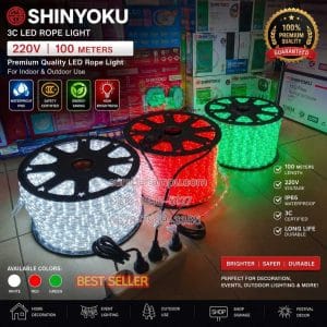 lampu selang shinyoku led flexi 3c