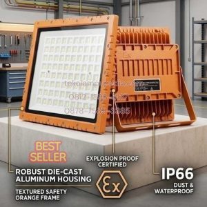 lampu sorot explosion proof 200w led
