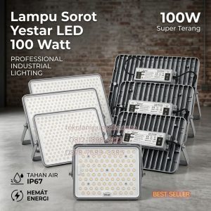 lampu sorot yestar 100w led ip67